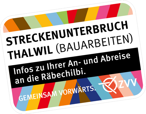 streckenunterbruch räbechilbi